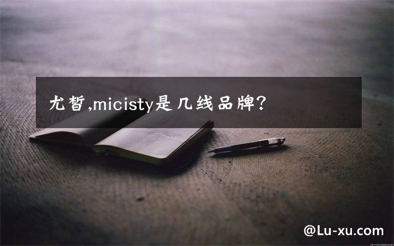 尤皙,micisty是几线品牌？