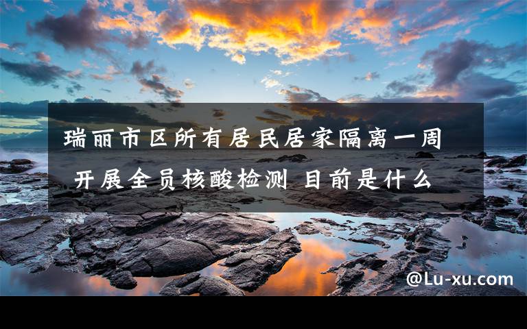 瑞丽市区所有居民居家隔离一周 开展全员核酸检测 目前是什么情况？