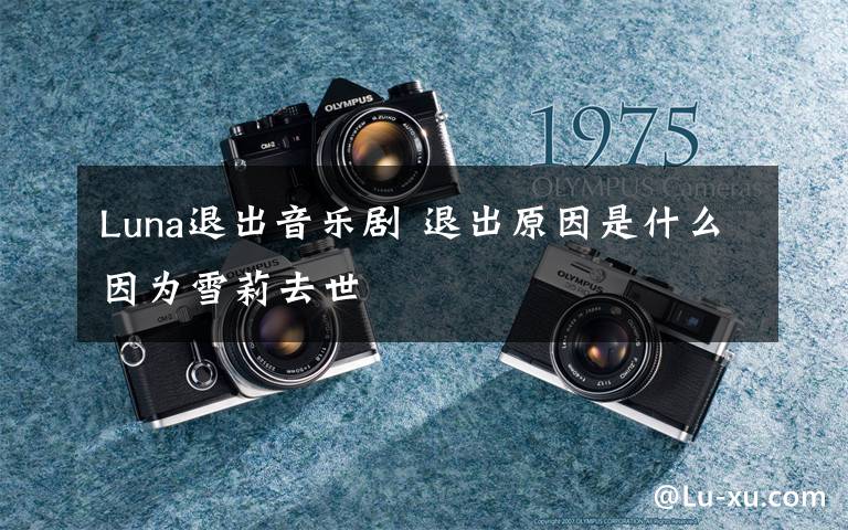 Luna退出音乐剧 退出原因是什么因为雪莉去世