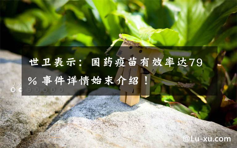 世卫表示：国药疫苗有效率达79% 事件详情始末介绍！