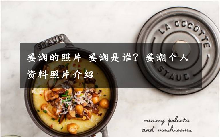 姜潮的照片 姜潮是谁？姜潮个人资料照片介绍