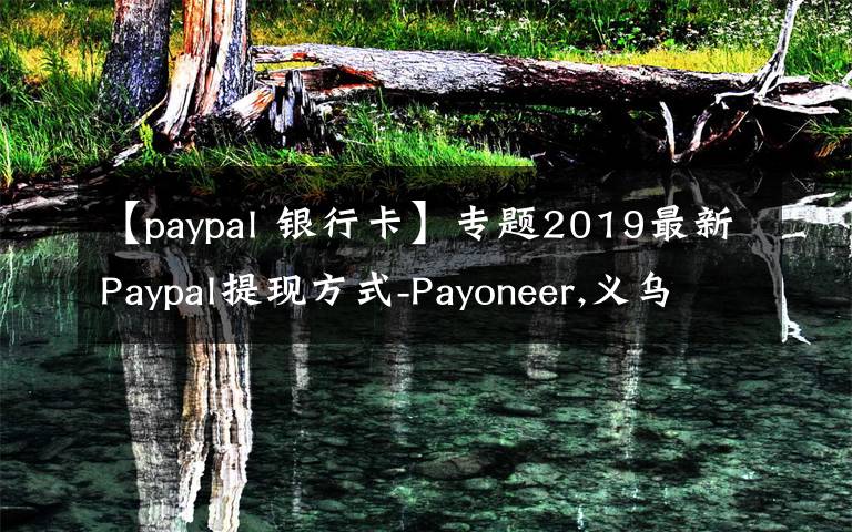 【paypal 银行卡】专题2019最新Paypal提现方式-Payoneer,义乌个体户，安粮结汇通