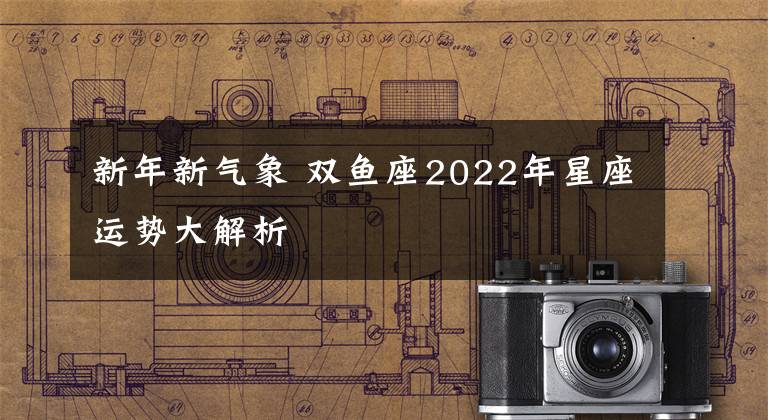 新年新气象 双鱼座2022年星座运势大解析