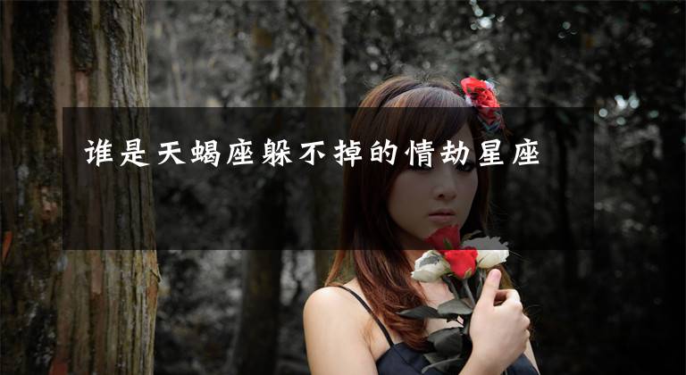谁是天蝎座躲不掉的情劫星座