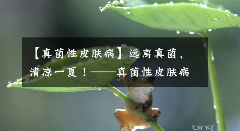 【真菌性皮肤病】远离真菌，清凉一夏！——真菌性皮肤病