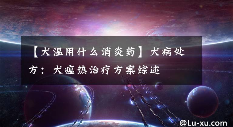 【犬温用什么消炎药】犬病处方：犬瘟热治疗方案综述
