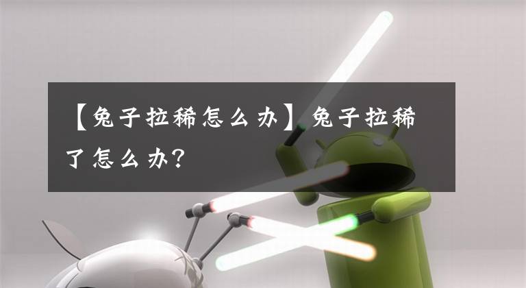 【兔子拉稀怎么办】兔子拉稀了怎么办？