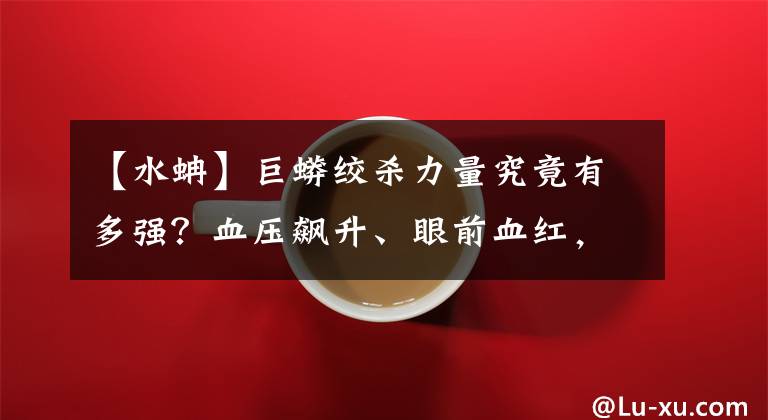 【水蚺】巨蟒绞杀力量究竟有多强？血压飙升、眼前血红，一直到脑血管爆裂