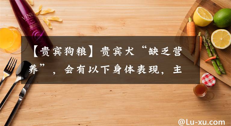 【贵宾狗粮】贵宾犬“缺乏营养”，会有以下身体表现，主人要注意