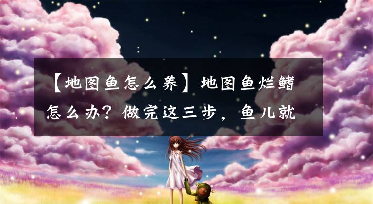 【地图鱼怎么养】地图鱼烂鳍怎么办？做完这三步，鱼儿就痊愈
