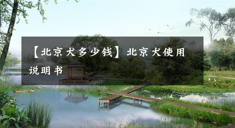 【北京犬多少钱】北京犬使用说明书