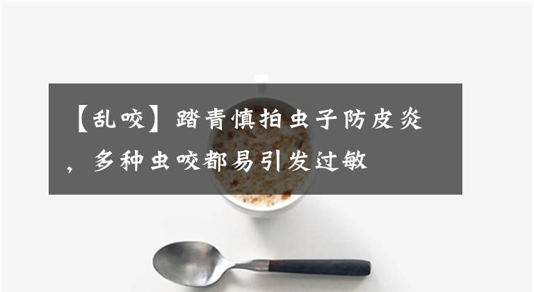 【乱咬】踏青慎拍虫子防皮炎，多种虫咬都易引发过敏
