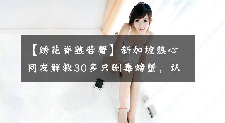 【绣花脊熟若蟹】新加坡热心网友解救30多只剧毒螃蟹，认识下这些“毒物”