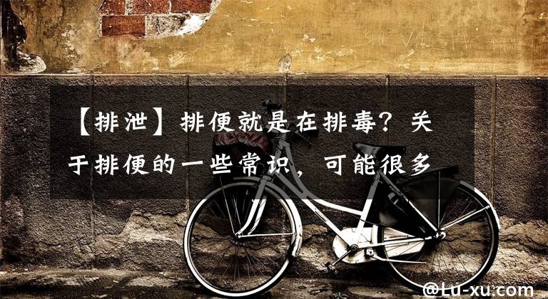 【排泄】排便就是在排毒？关于排便的一些常识，可能很多人并不清楚