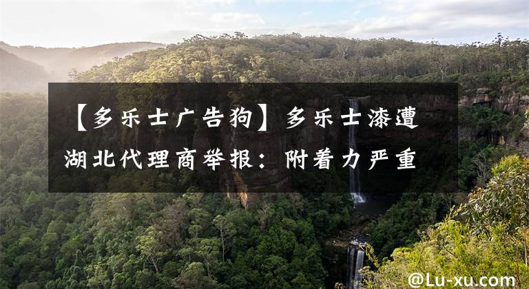 【多乐士广告狗】多乐士漆遭湖北代理商举报：附着力严重不足