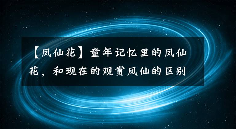 【凤仙花】童年记忆里的凤仙花，和现在的观赏凤仙的区别，你更喜欢哪种？