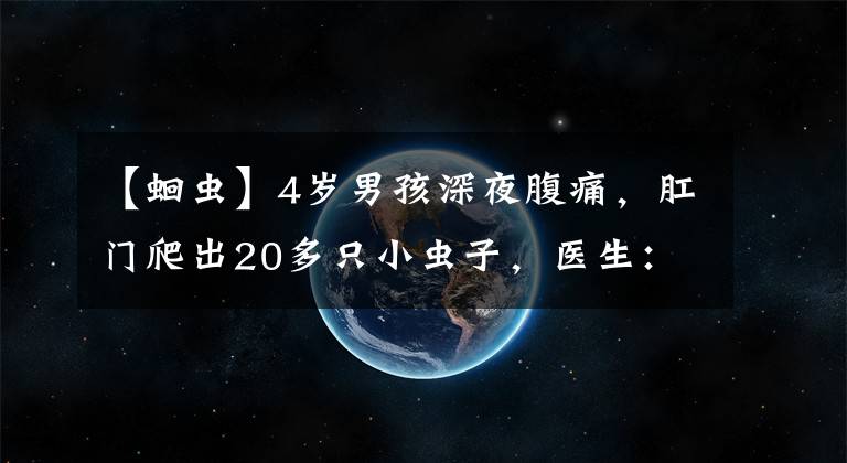 【蛔虫】4岁男孩深夜腹痛，肛门爬出20多只小虫子，医生：不注意卫生引起