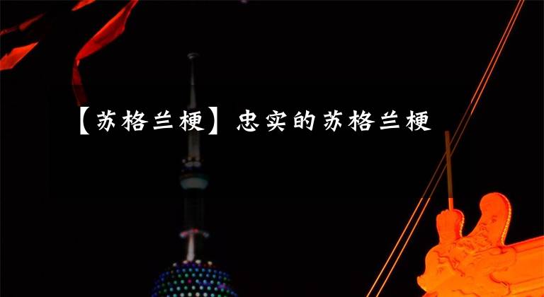 【苏格兰梗】忠实的苏格兰梗