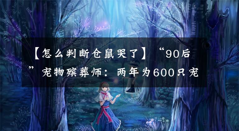 【怎么判断仓鼠哭了】“90后”宠物殡葬师：两年为600只宠物处理“身后事”在悲伤中见证温暖