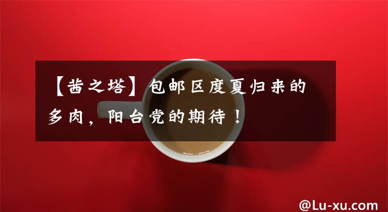 【茜之塔】包邮区度夏归来的多肉，阳台党的期待！