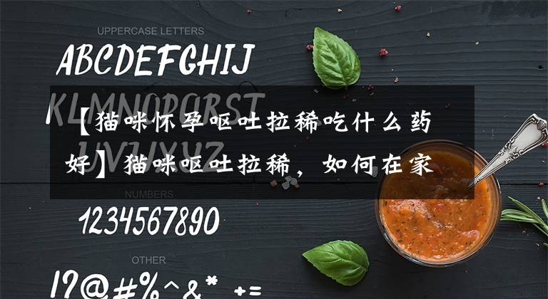 【猫咪怀孕呕吐拉稀吃什么药好】猫咪呕吐拉稀，如何在家治疗？