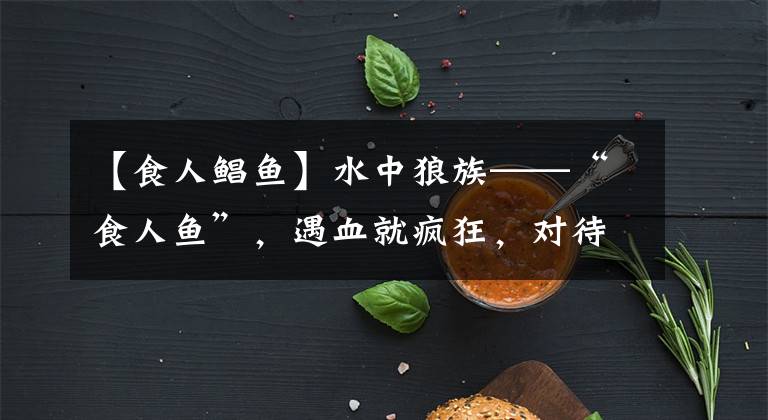 【食人鲳鱼】水中狼族——“食人鱼”，遇血就疯狂，对待猎物十分残忍