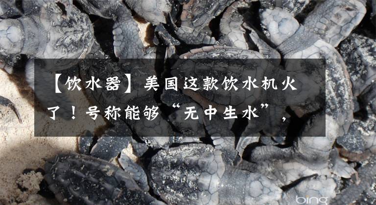 【饮水器】美国这款饮水机火了！号称能够“无中生水”，其实中国早有了…