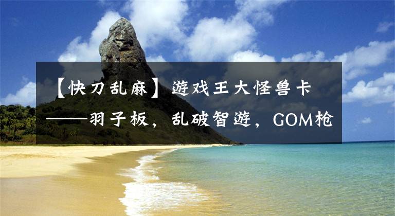 【快刀乱麻】游戏王大怪兽卡——羽子板，乱破智游，GOM枪，永生药，黄金乡