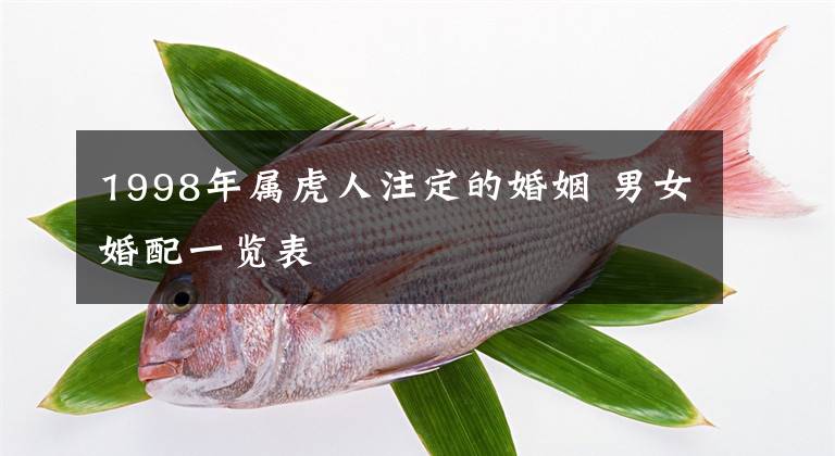 1998年属虎人注定的婚姻 男女婚配一览表