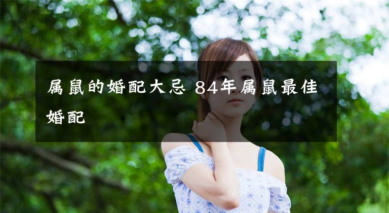 属鼠的婚配大忌 84年属鼠最佳婚配