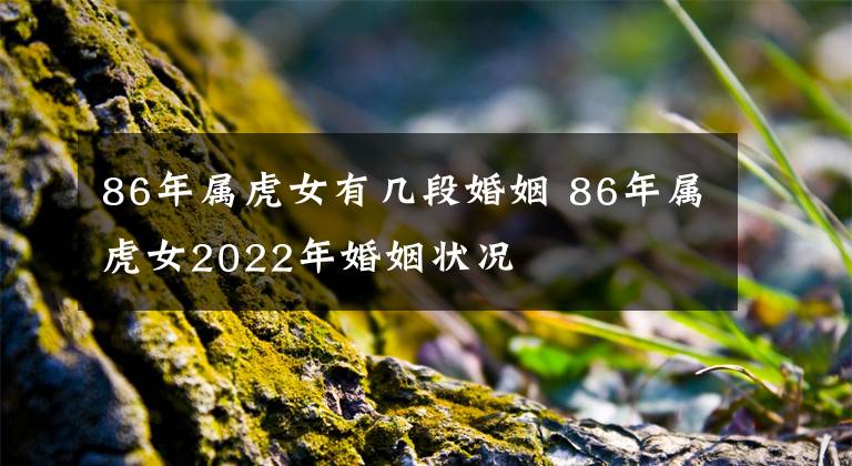86年属虎女有几段婚姻 86年属虎女2022年婚姻状况