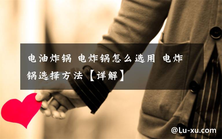 电油炸锅 电炸锅怎么选用 电炸锅选择方法【详解】