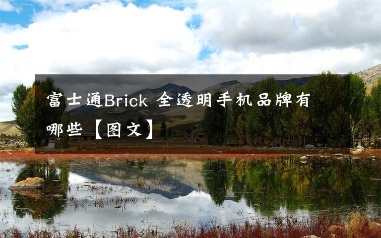 富士通Brick 全透明手机品牌有哪些【图文】