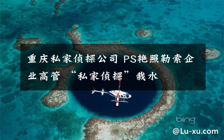 重庆私家侦探公司 PS艳照勒索企业高管 “私家侦探”栽水