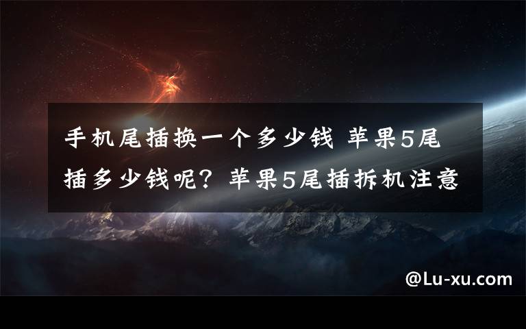 手机尾插换一个多少钱 苹果5尾插多少钱呢？苹果5尾插拆机注意事项