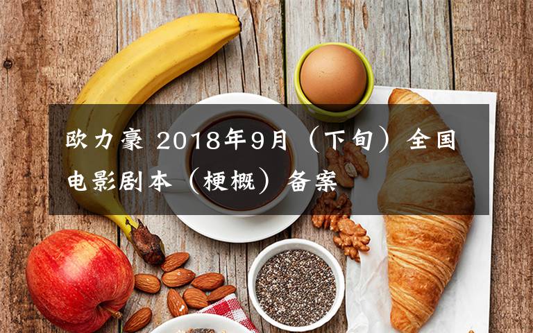 欧力豪 2018年9月（下旬）全国电影剧本（梗概）备案