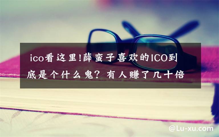  ico看这里!薛蛮子喜欢的ICO到底是个什么鬼？有人赚了几十倍，你行吗？
