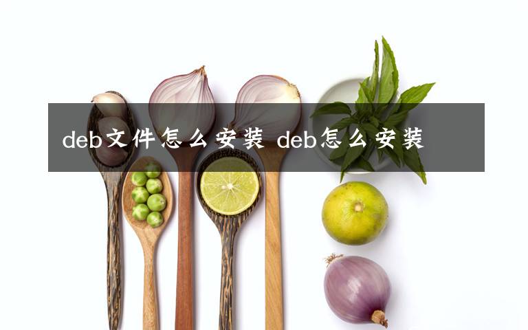 deb文件怎么安装 deb怎么安装