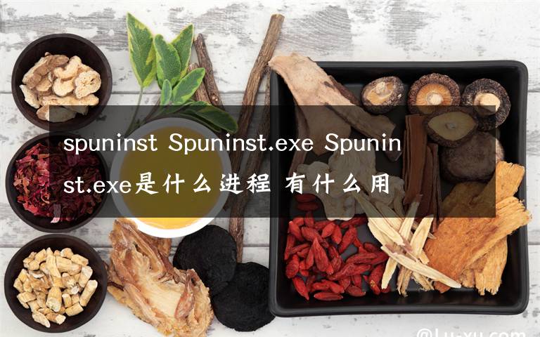 spuninst Spuninst.exe Spuninst.exe是什么进程 有什么用