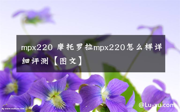 mpx220 摩托罗拉mpx220怎么样详细评测【图文】