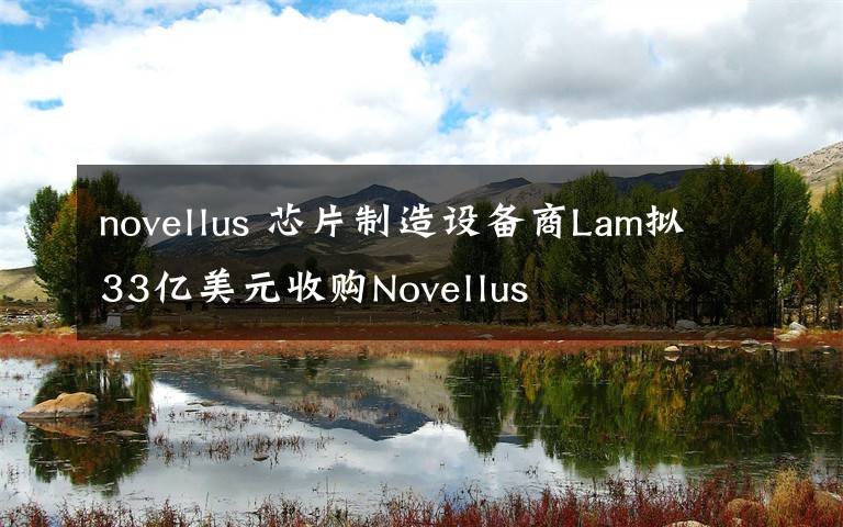 novellus 芯片制造设备商Lam拟33亿美元收购Novellus