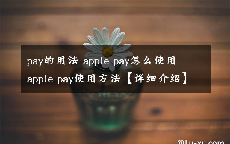 pay的用法 apple pay怎么使用 apple pay使用方法【详细介绍】