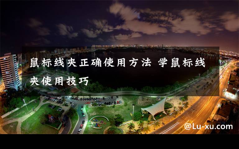 鼠标线夹正确使用方法 学鼠标线夹使用技巧