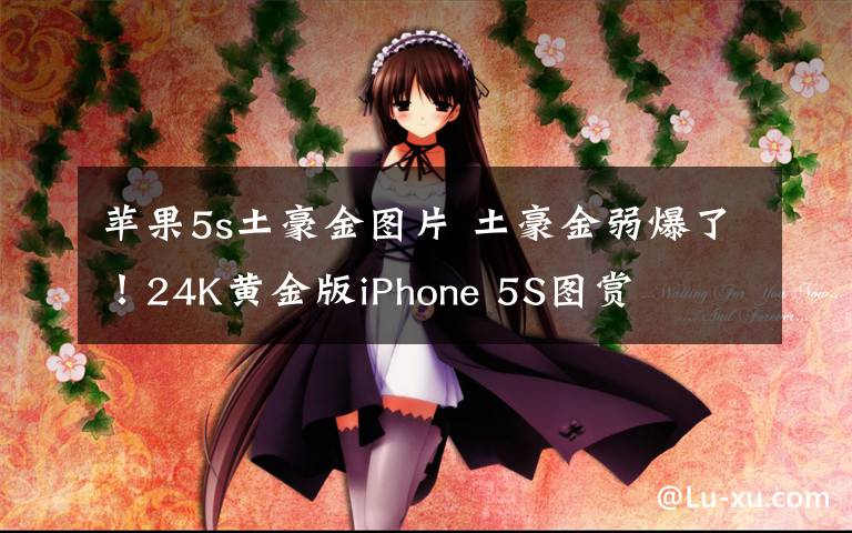 苹果5s土豪金图片 土豪金弱爆了！24K黄金版iPhone 5S图赏