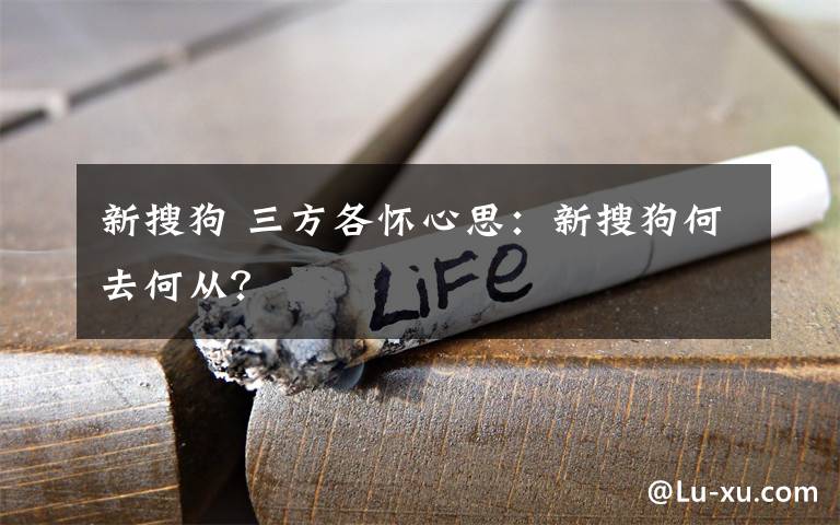 新搜狗 三方各怀心思：新搜狗何去何从？