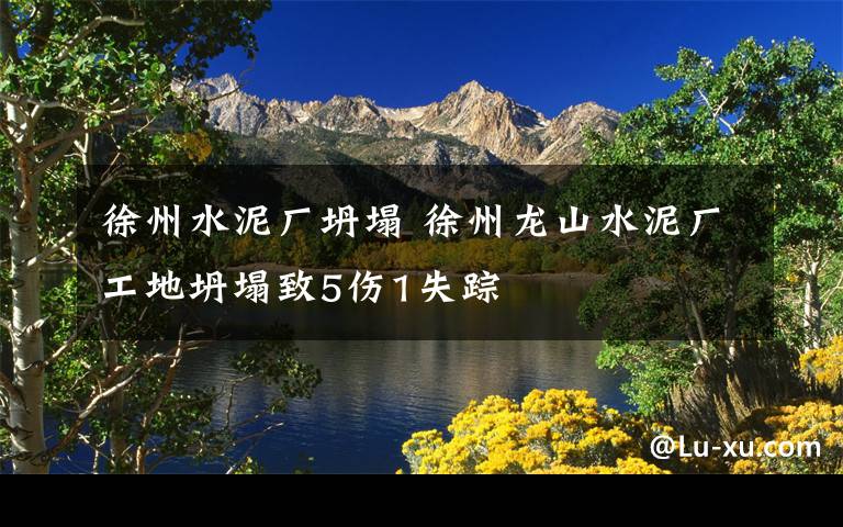 徐州水泥厂坍塌 徐州龙山水泥厂工地坍塌致5伤1失踪