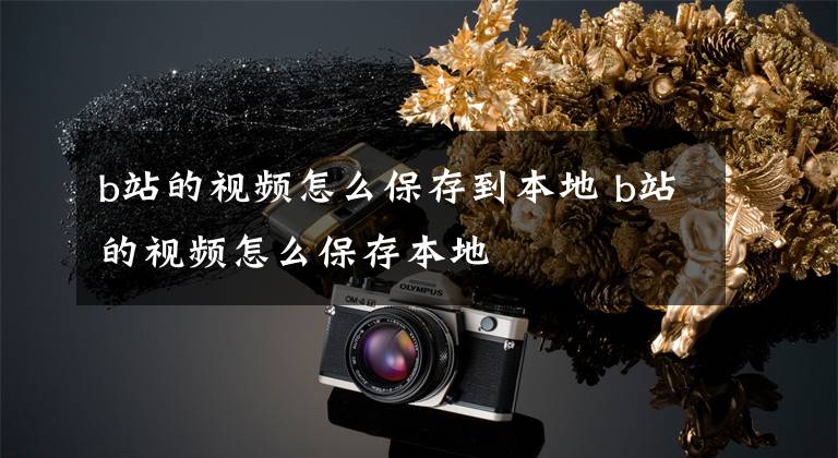 b站的视频怎么保存到本地 b站的视频怎么保存本地