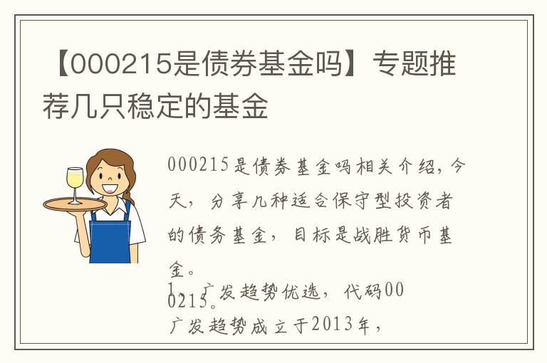【000215是债券基金吗】专题推荐几只稳定的基金