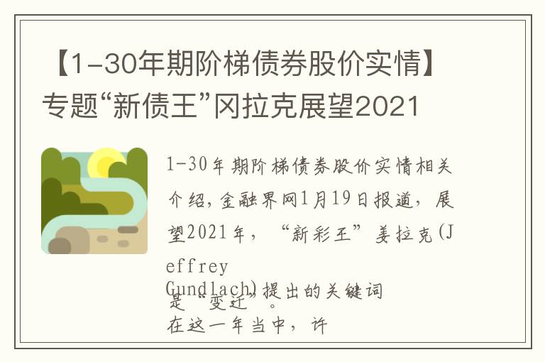 【1-30年期阶梯债券股价实情】专题“新债王”冈拉克展望2021：巨变之年