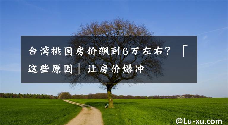 台湾桃园房价飙到6万左右？「这些原因」让房价爆冲